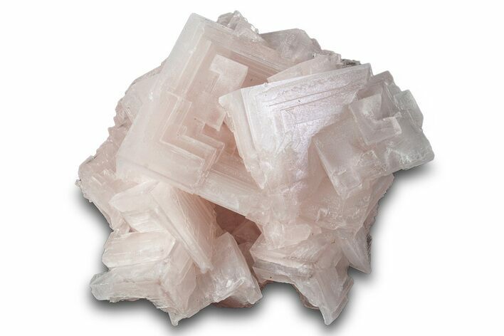 Pink Halite Crystal Cluster - Trona, California #279800